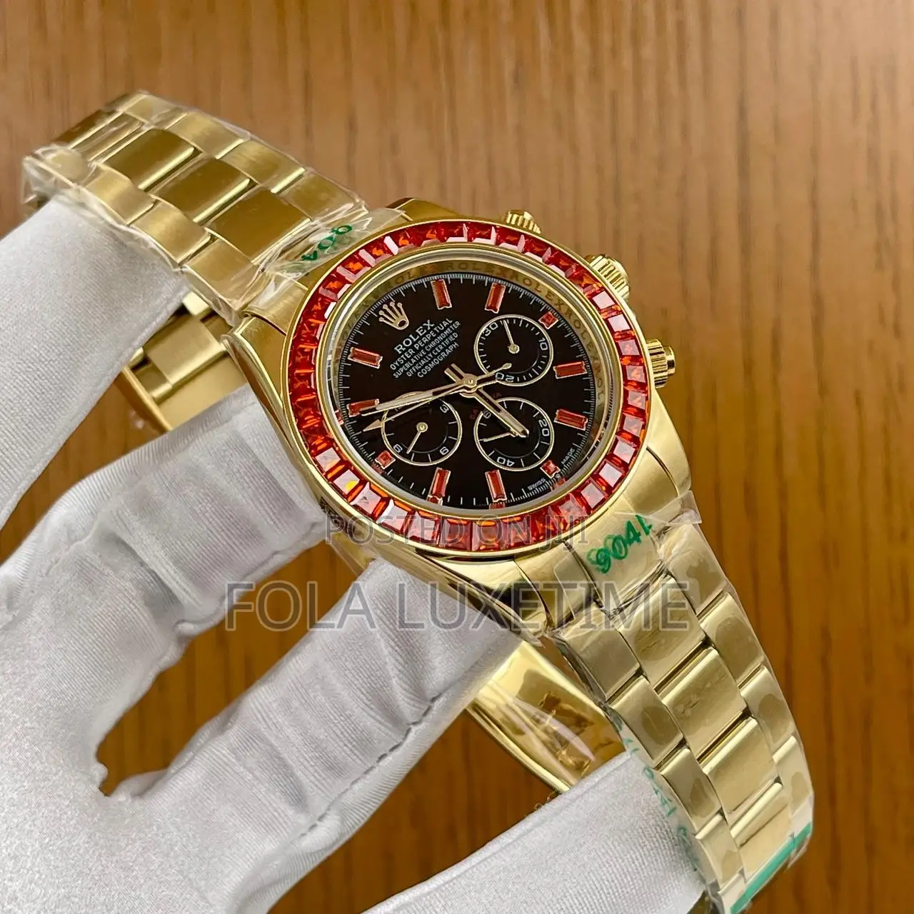 Rolex Daytona With Stone Chain Automatic