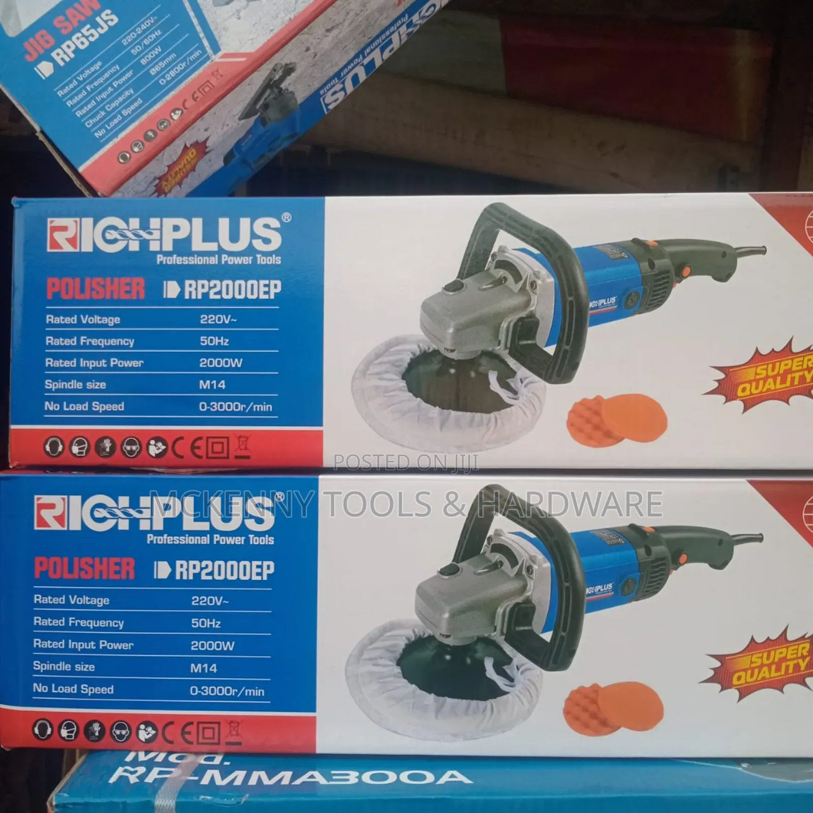 Richplus Professional Power Tools Polisher, Model Rp2000ep.