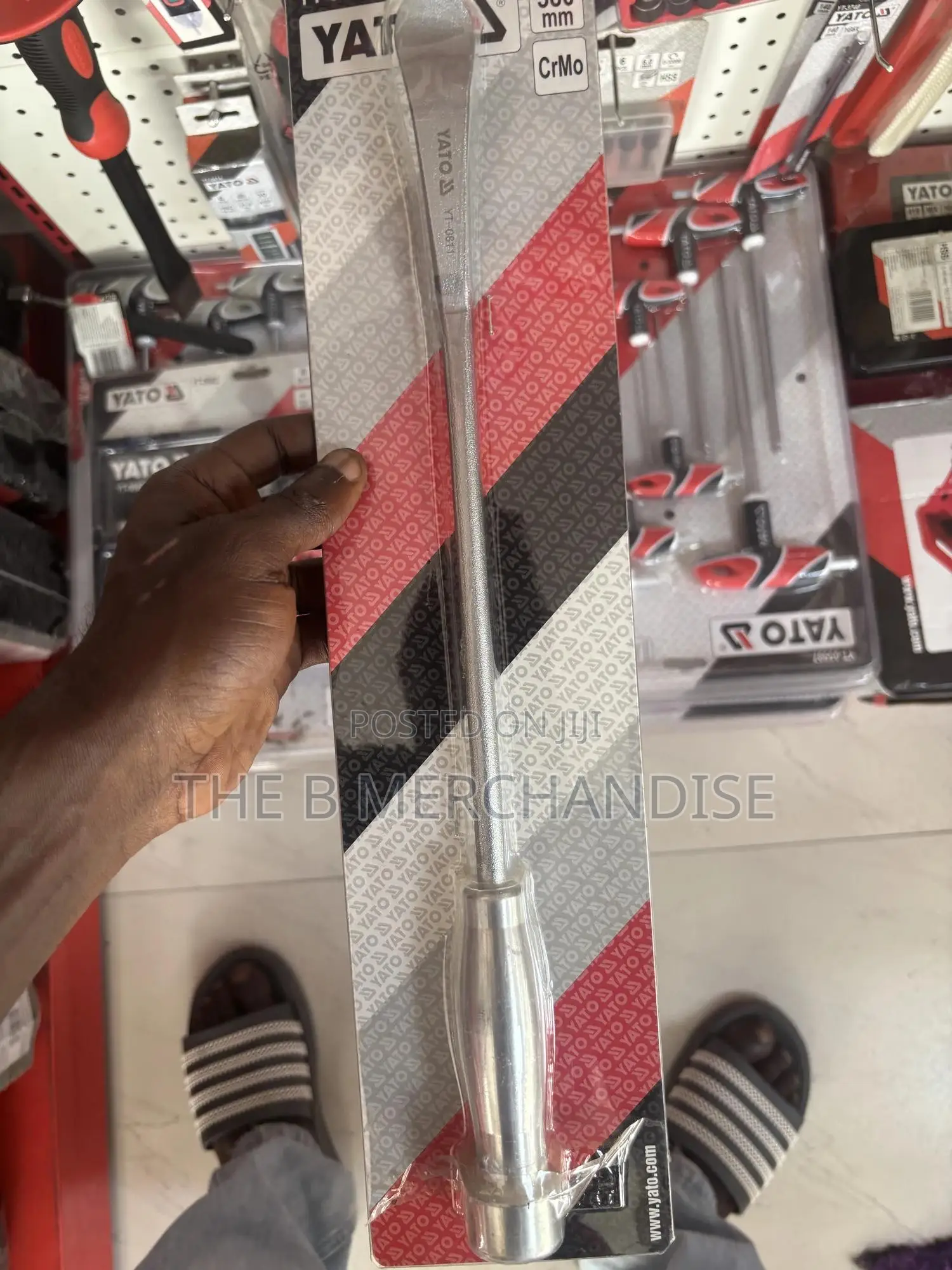 Yato Chrome Steel Pry Bar