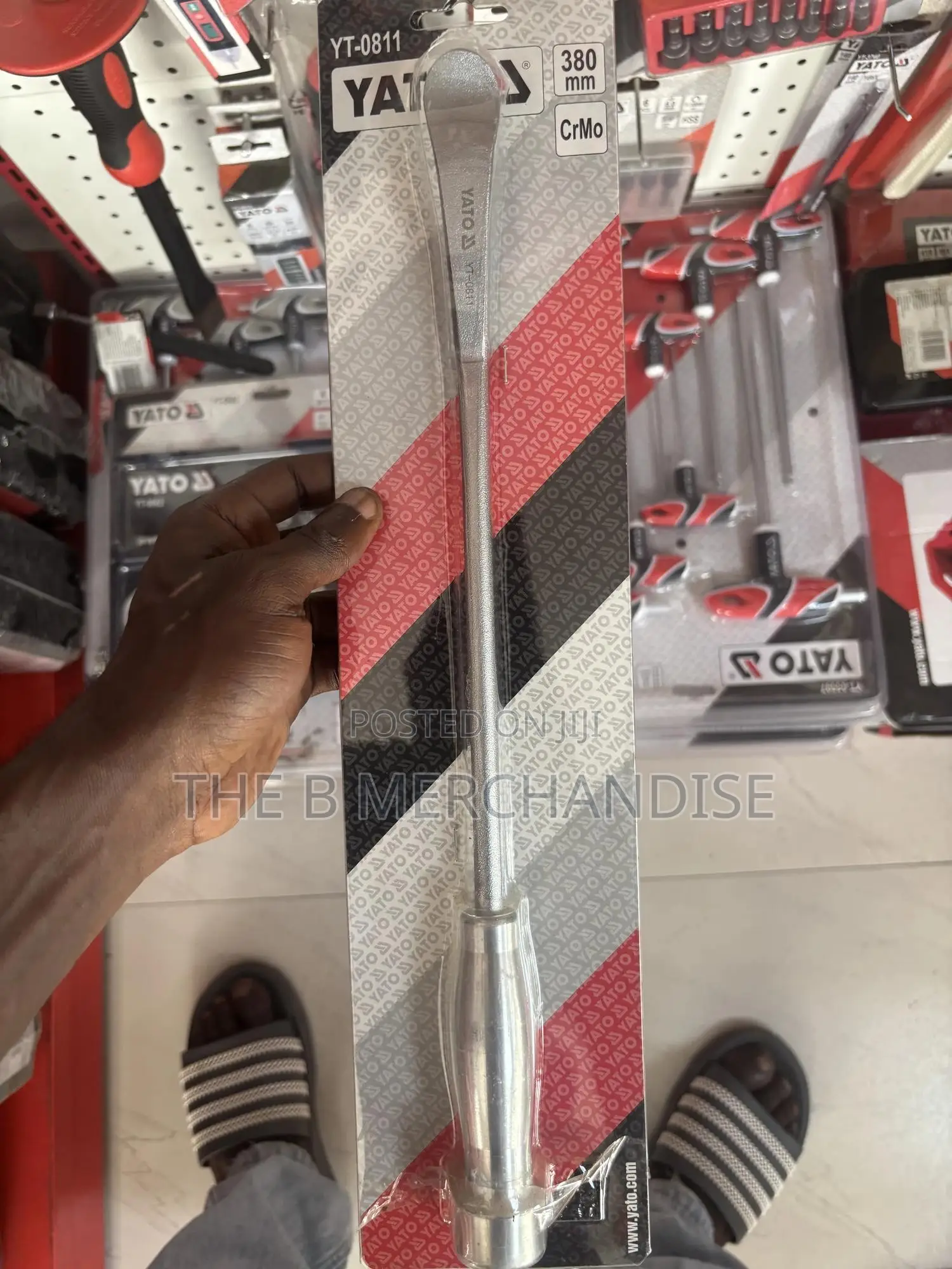 Yato Chrome Steel Pry Bar
