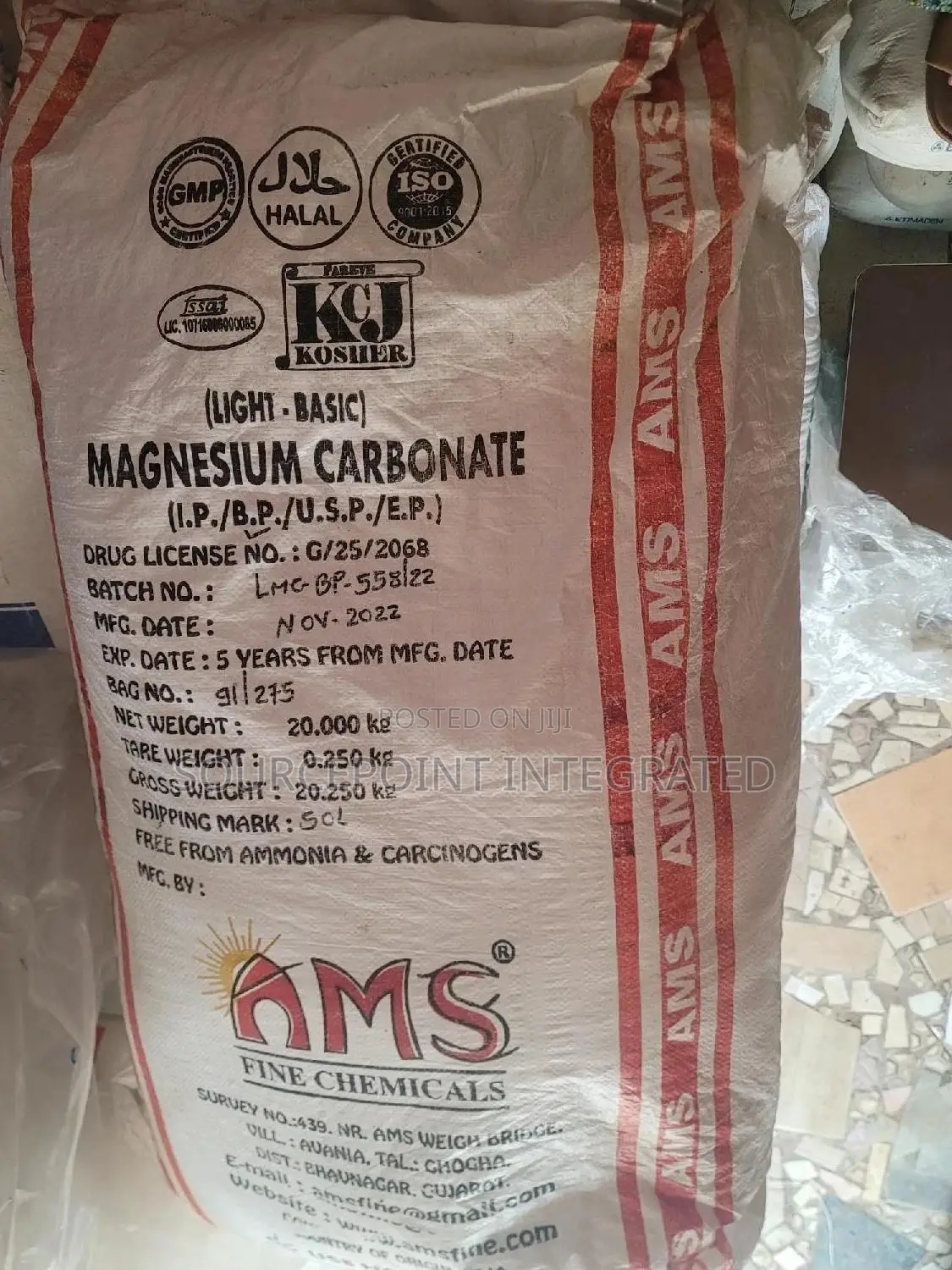 Light Magnesium Carbonate