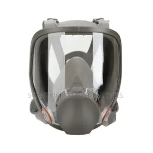 Industrial Safety Full Face Mask With Vapour Cartridge