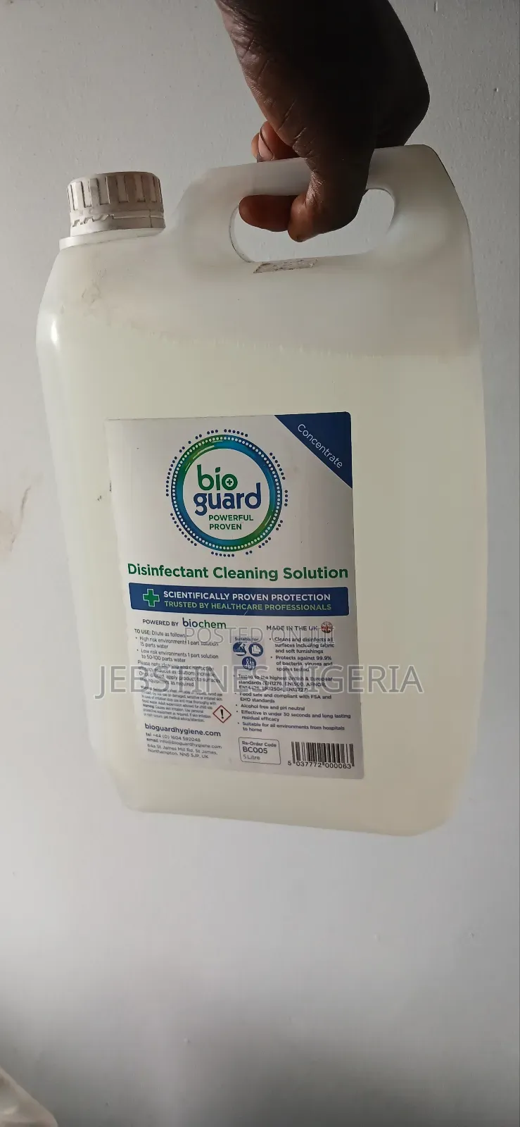 Bio Guard ( Disinfectant Cleaning Solution )