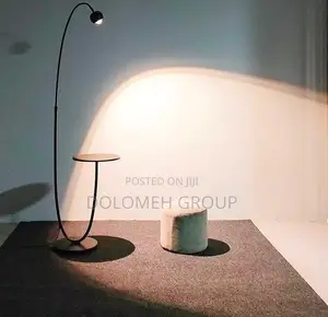Luxury Floor Lamp With Led Light and Table