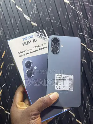 Tecno Pop 10 64 GB Black