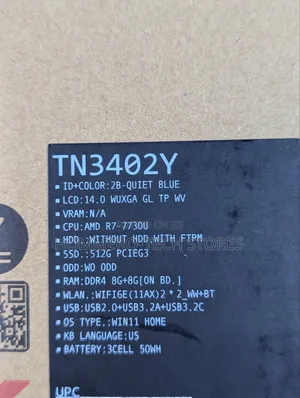 New Laptop Asus VivoBook Flip 14 TP410UA 16GB AMD Ryzen 7 SSD 512GB