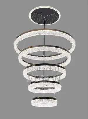 Five Crystal Chandelier Light