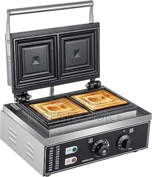 2slices Commercial Sandwich Panini Press Grill