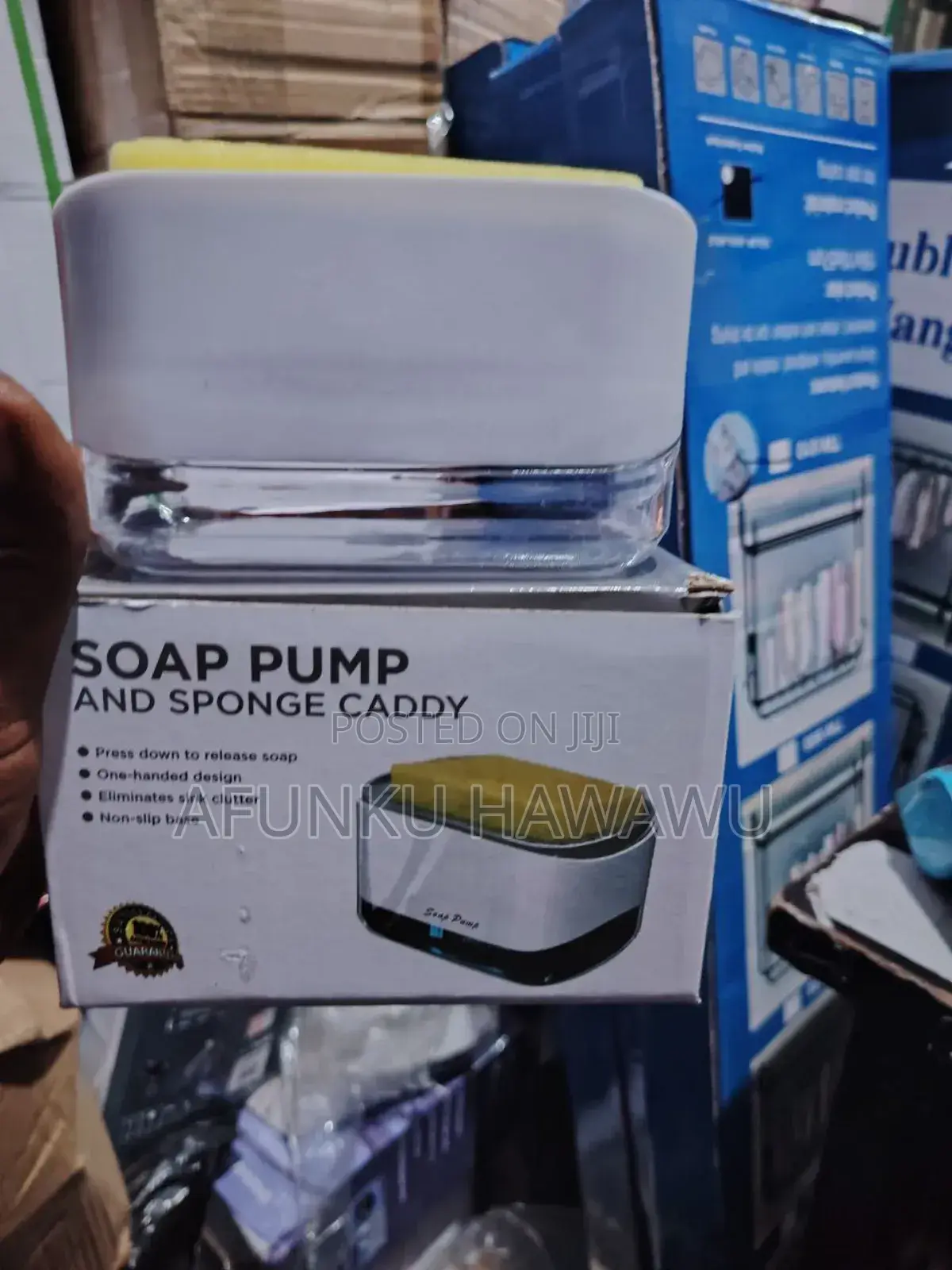 Soap Pump and Sponge