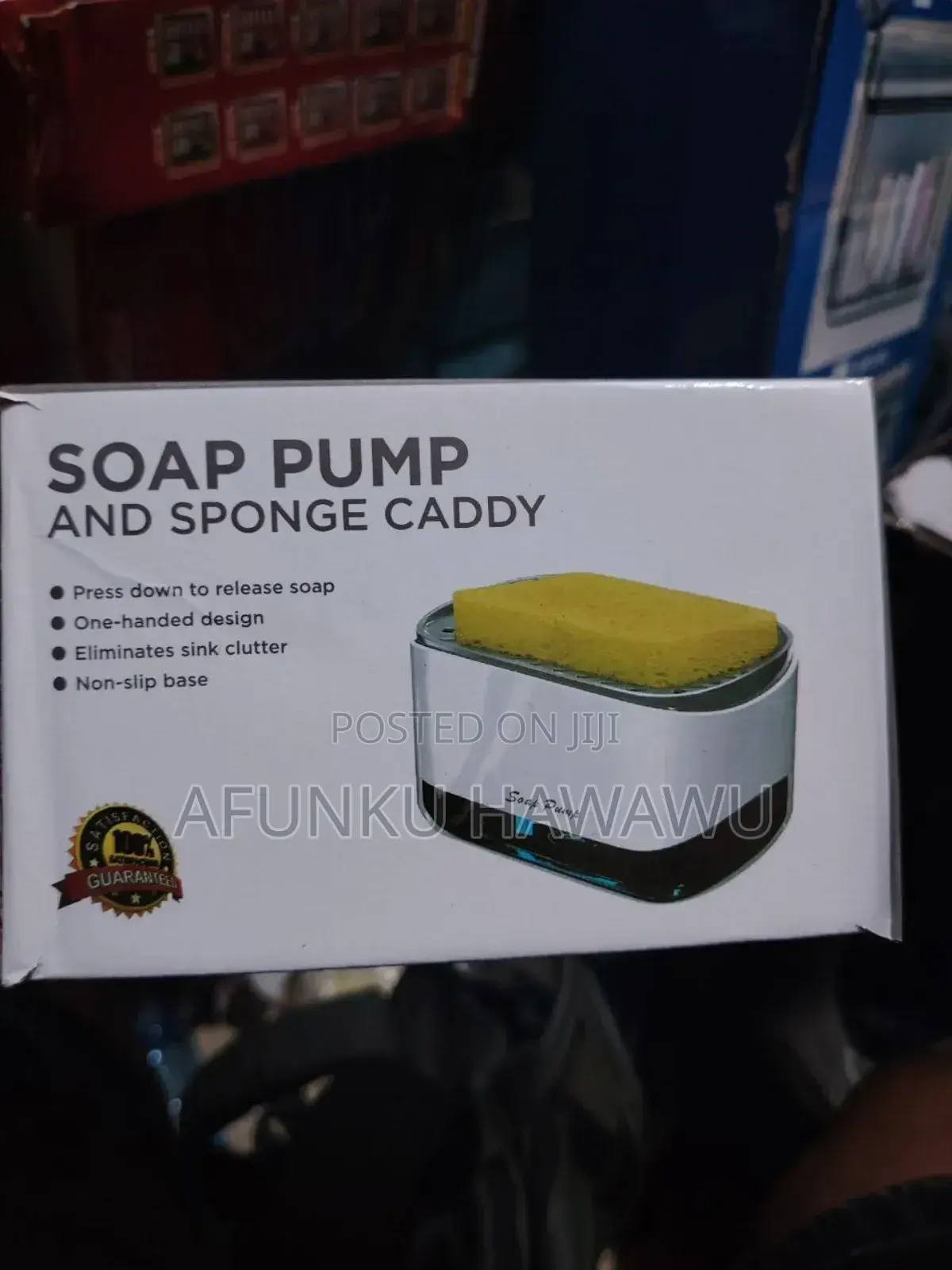 Soap Pump and Sponge