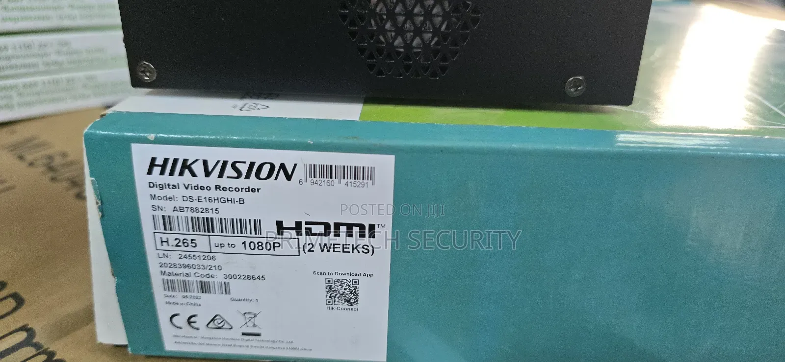 Security Hikvision 16ch 2mp Edvr
