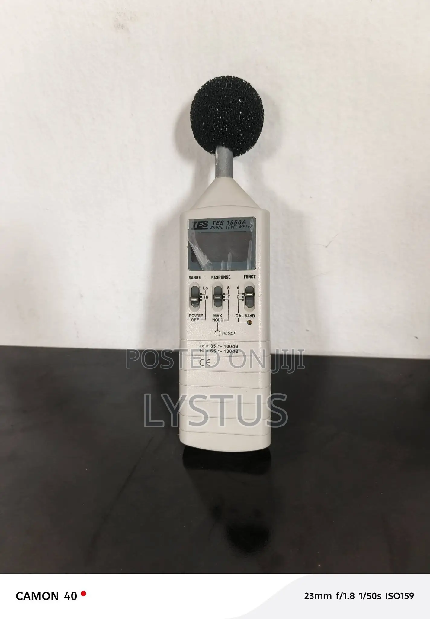 Tes-1350a Sound Level Meter (A & C Frequency)