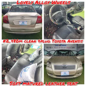 Toyota Avensis 2003 Gold