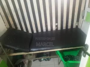 Hospital Bed, With Foam and Leather Cover