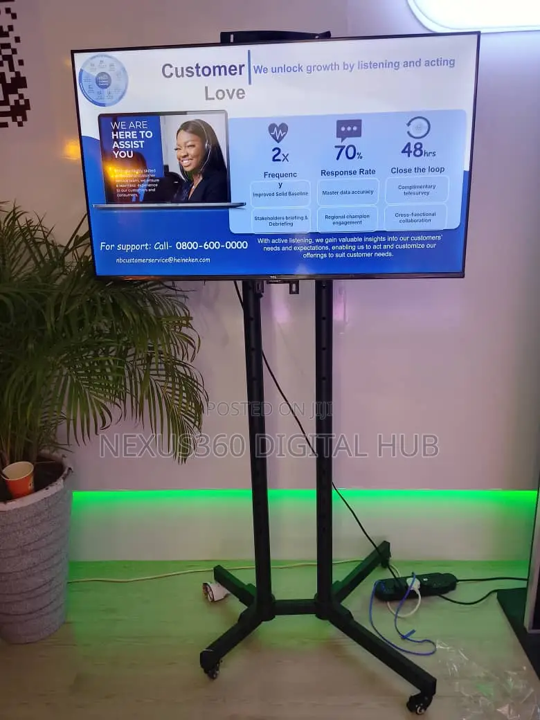 Interactive Screen, Smart Tv, Video Game Console Rental Service