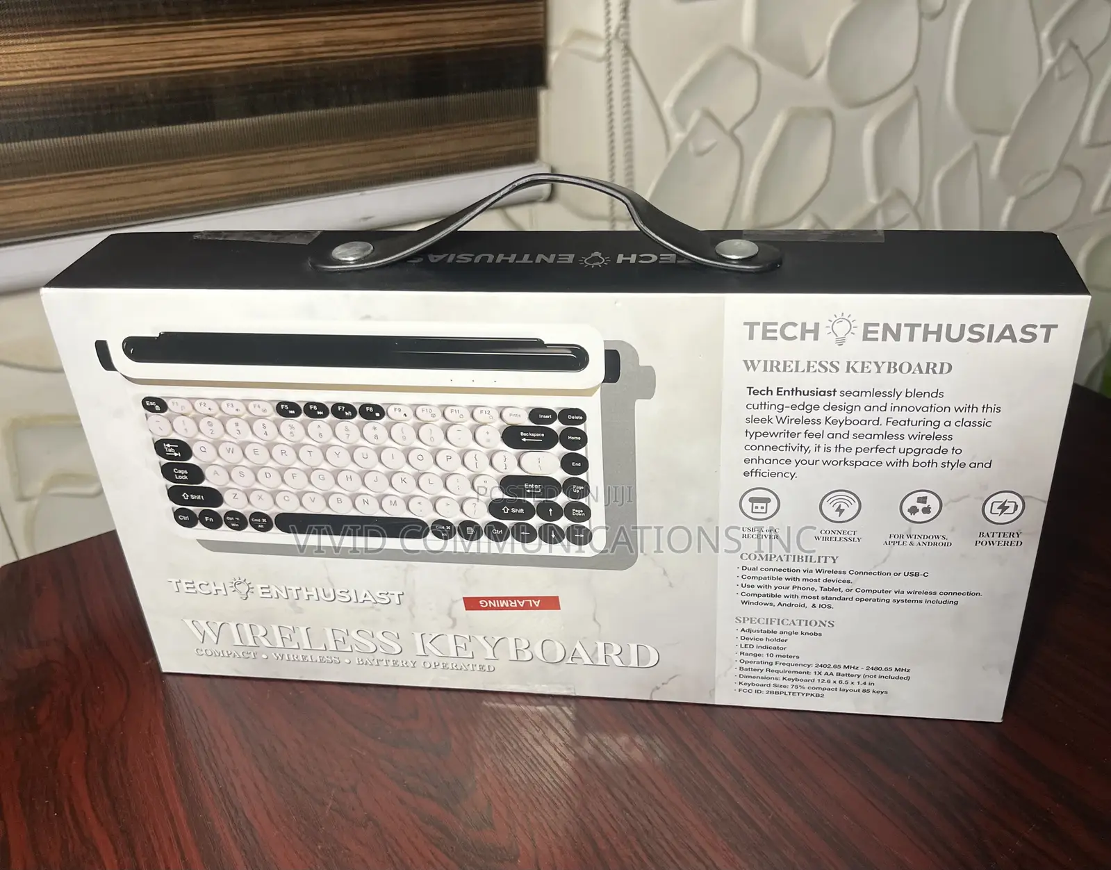 Tech Enthusiast Wireless Keyboard