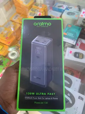 Oraimo Power Jet 130-130w Ultra Fast Power Bank ( 27600mah)