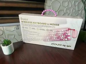 Poppy Wireless Keyboard and Mouse