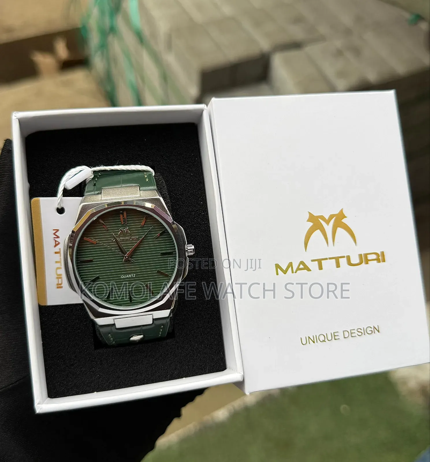 Matturi Leather Watch