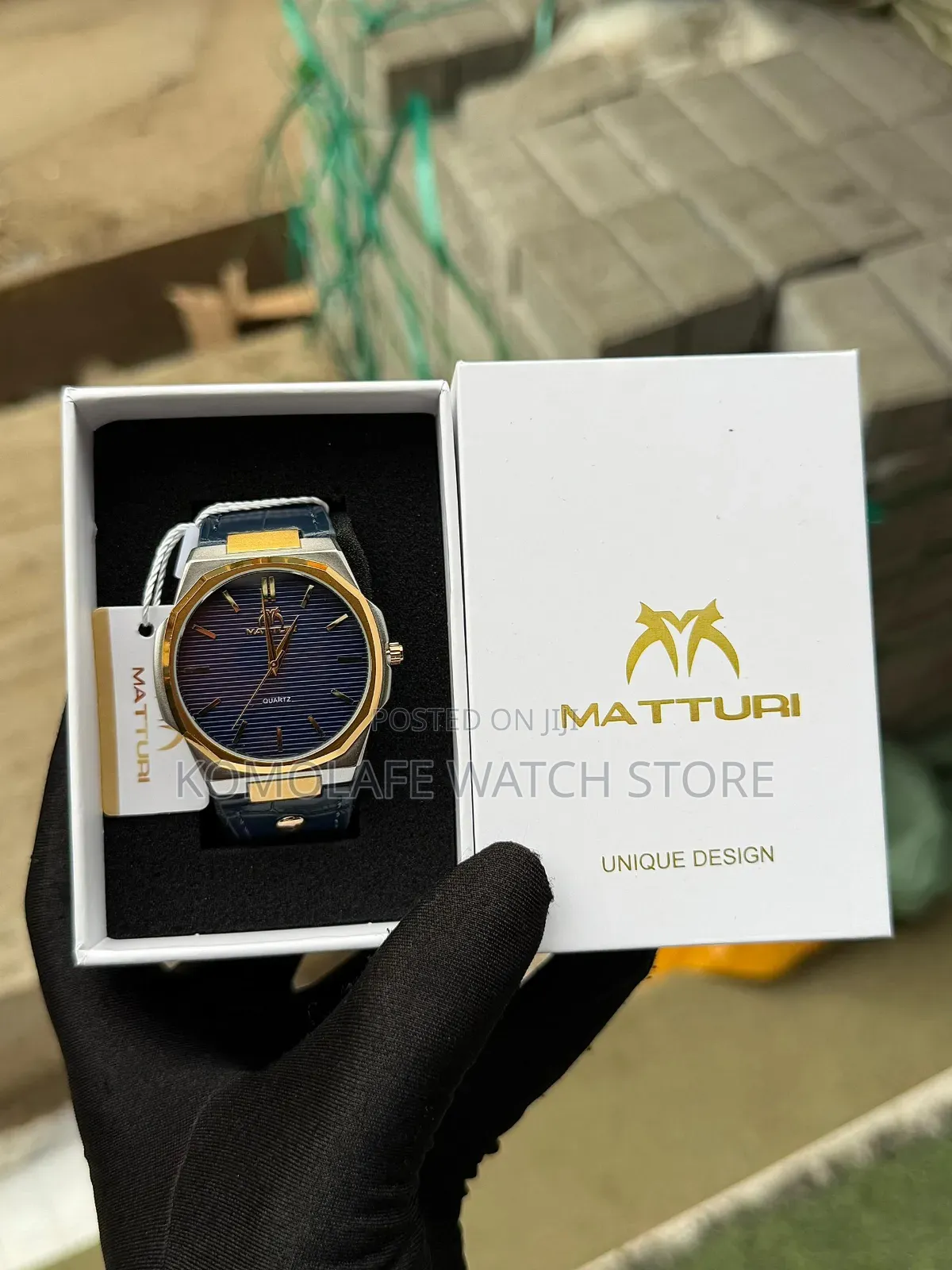 Matturi Leather Watch