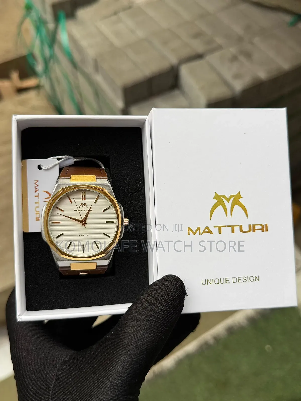 Matturi Leather Watch