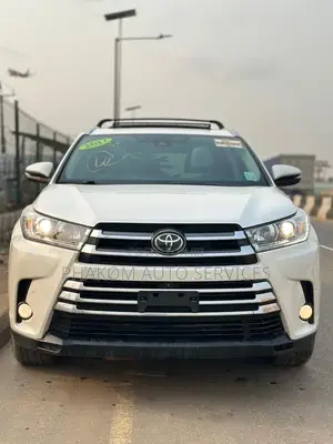 Toyota Highlander Limited 4x2 V6 (3.5L 6cyl 8A) 2017 White
