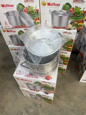 24cm Hoffner Aluminium Cooking Pot – Thick Durable