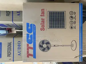 Rechargeable Solar Fan