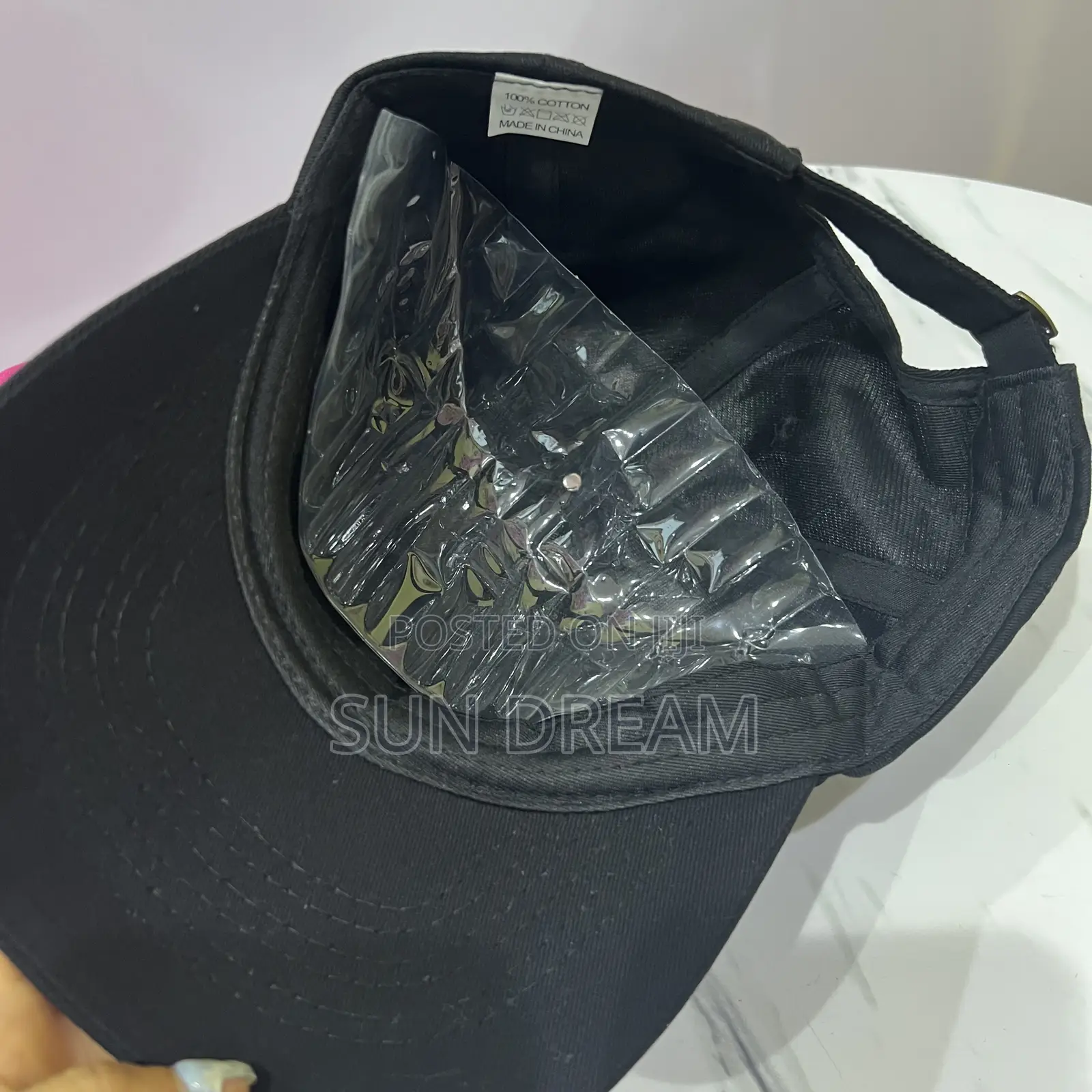 Pink Cap Black Caps Baseball Cap Woman Hat