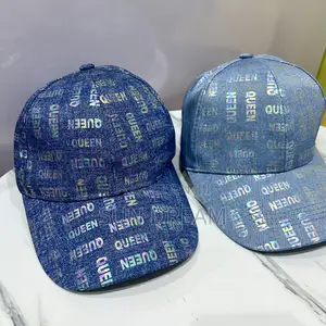 Denim Hat Woman Cap Baseball Cap Queen