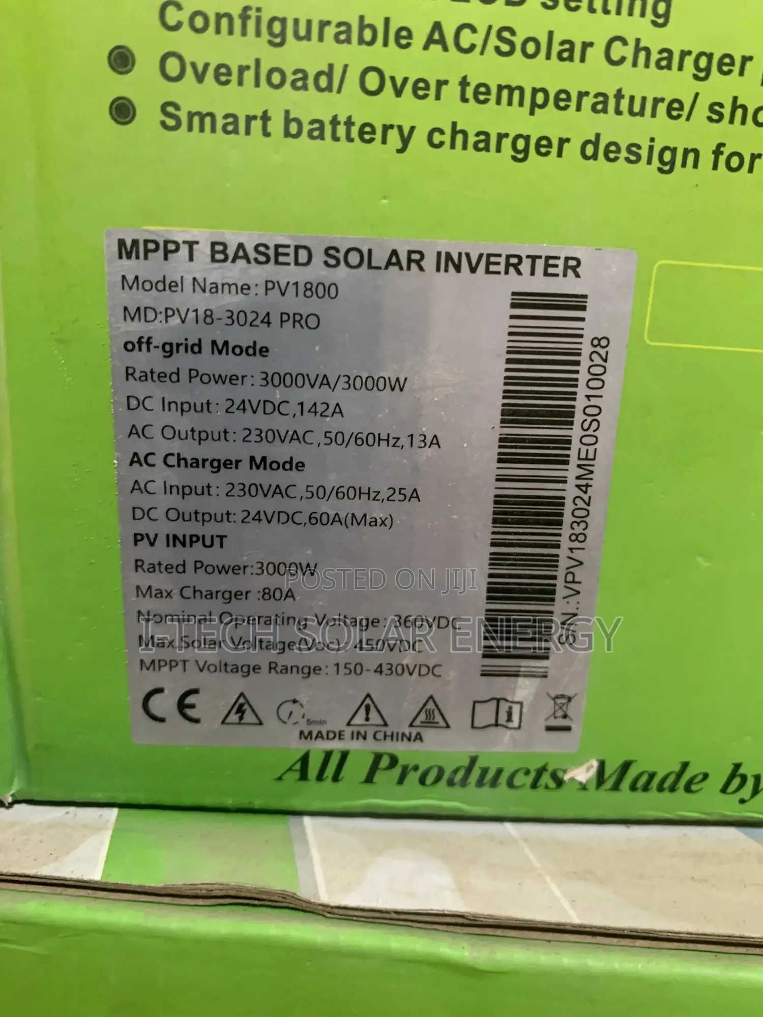 3kva Must Solar Inverter