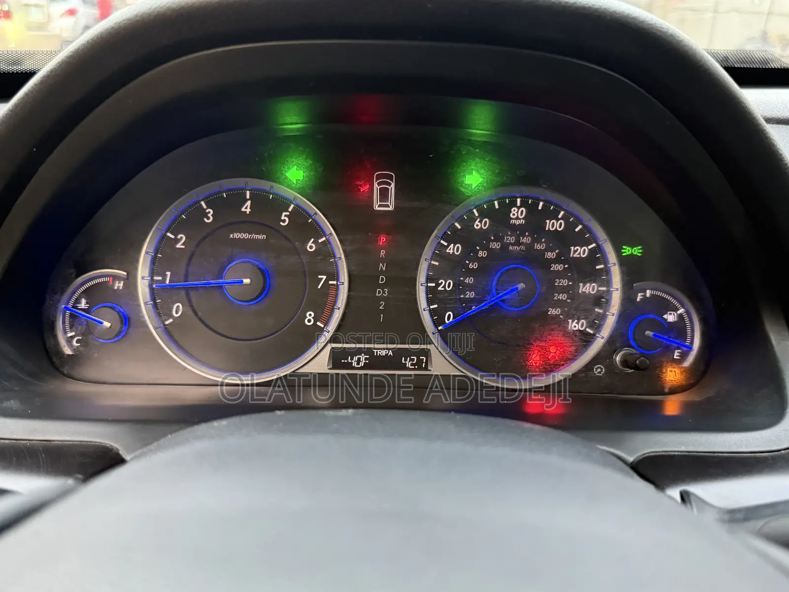 Honda Crosstour 2013 Black