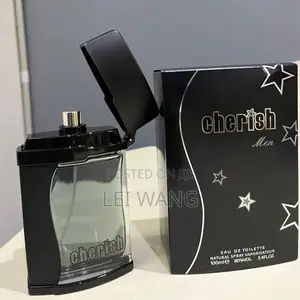 Cherish for Men Matte Black Perfume Leather 100ml