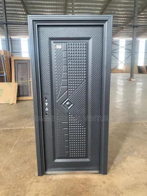Black Steel Door