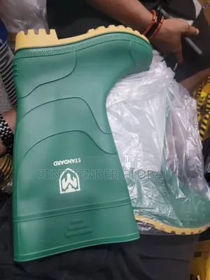 Non Imported Green Rainboots