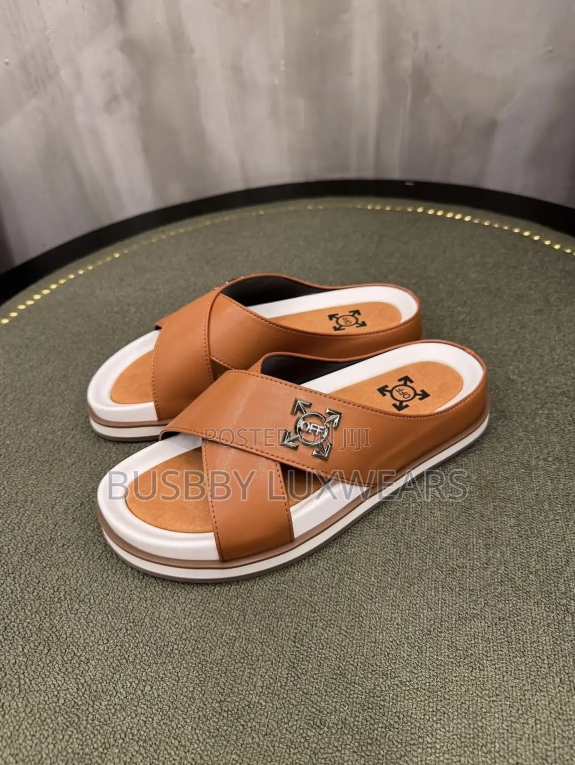 Off-White Men’S Luxury Slippers