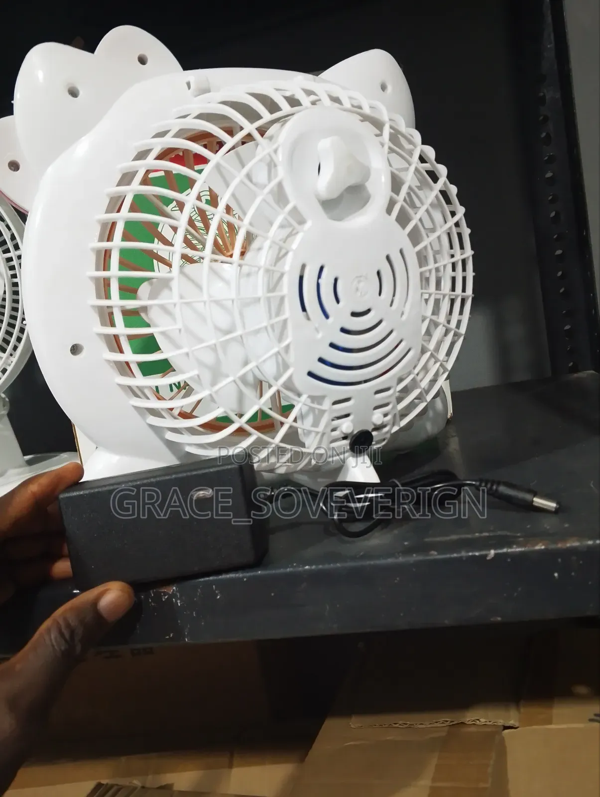 Rechargeable Table Fan