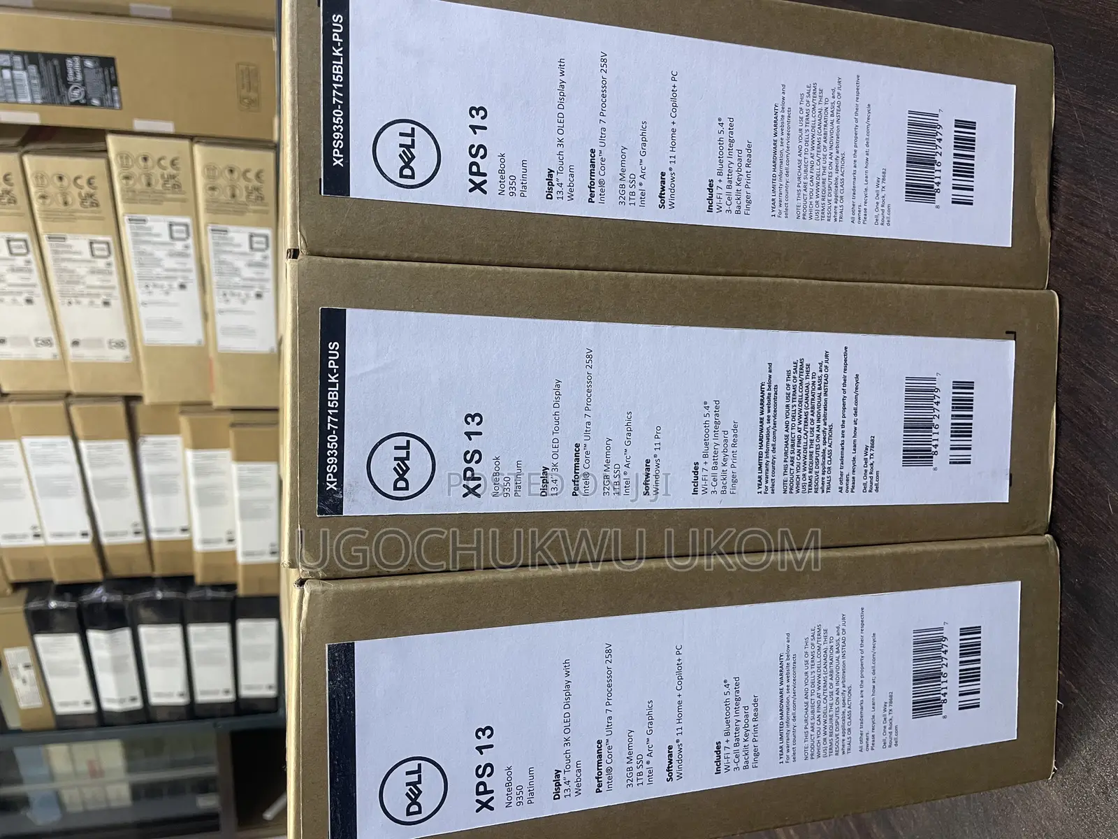 New Laptop Dell XPS 13 32GB Intel Core i7 SSD 1T
