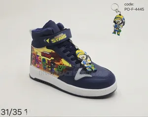 Kids Fashion Hitop Sneakers
