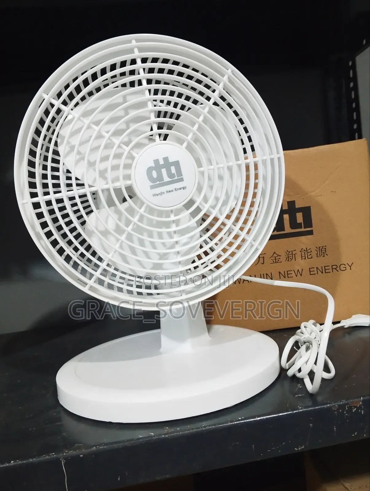 Electric/Direct Light Table Fan