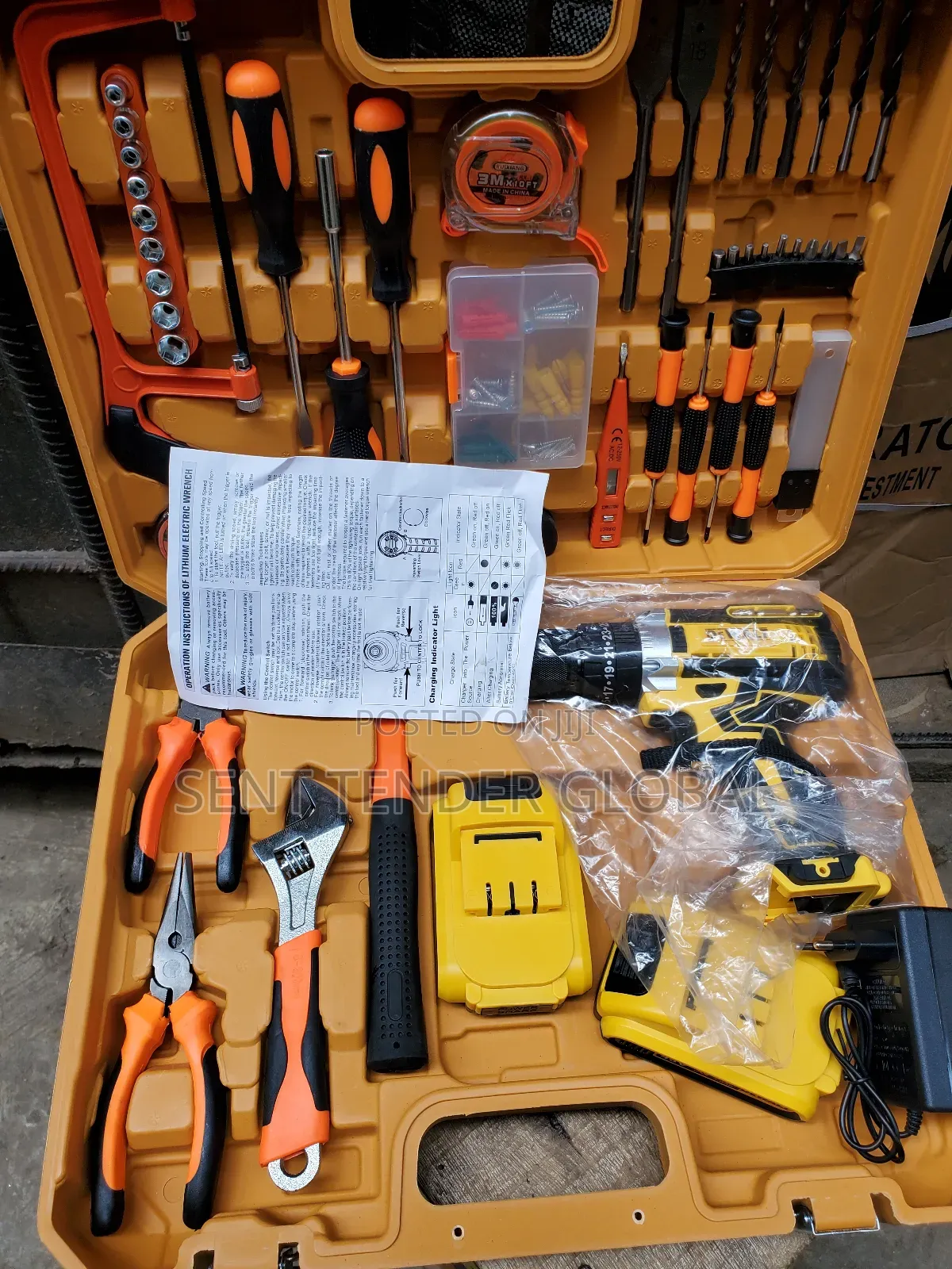 Cordless Tool's Box Set