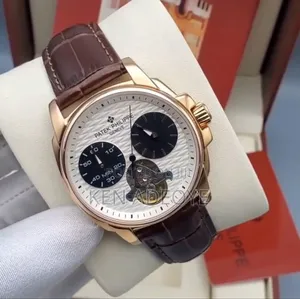 Patek Philippe Automatic Leather Watch