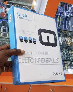 E-30 Rectangular Led Soft Ring Light With Remote
