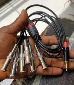 Multi-channel Audio Patch Cable In-ear Cable