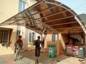 Uv-Protected Danpalon Carport Structure in Lagos