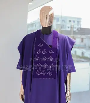 Men’S Black Agbada