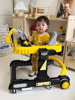 Luxury Baby Walker With Led Lights Anti-Rollover Design (6–18months)