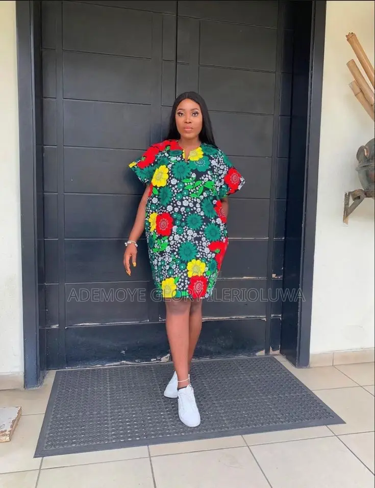 Short Casual Bubu Gown