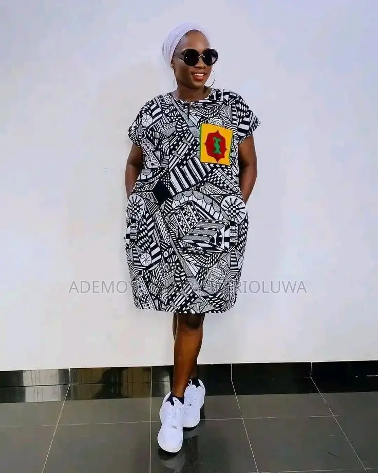 Short Casual Bubu Gown