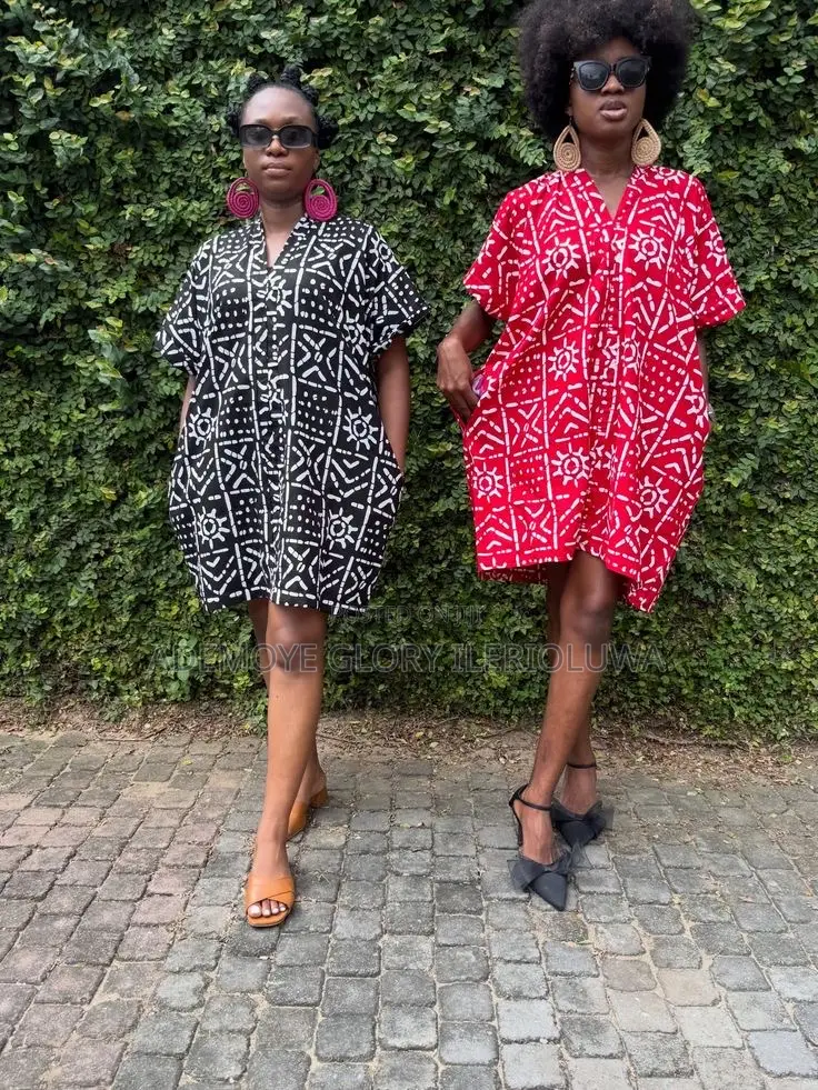Short Casual Bubu Gown